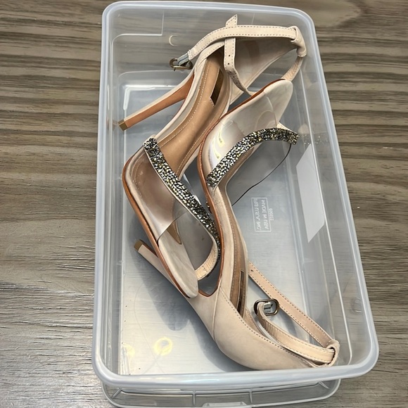 SCHUTZ ANKLE STRAP HEELS 9B - Picture 4 of 17